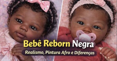 Bebê Reborn Negra: A Perfeição da Pintura Afro e do Realismo