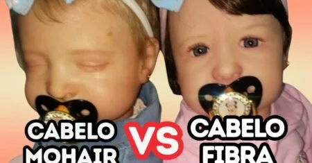 Mohair vs Fibra Beautex: Qual o Melhor Cabelo para Bebê Reborn?
