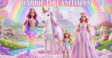 Barbie Dreamtopia: Mundo Mágico das Sereias e Unicórnios