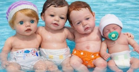 Bebê Reborn que pode dar banho: Materiais e Cuidados