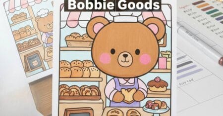 Bobbie Goods: Fenômeno dos Livros de Colorir que Viralizou