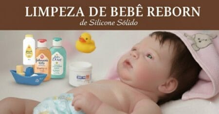 Limpeza de Bebê Reborn de Silicone Sólido Sem Erros