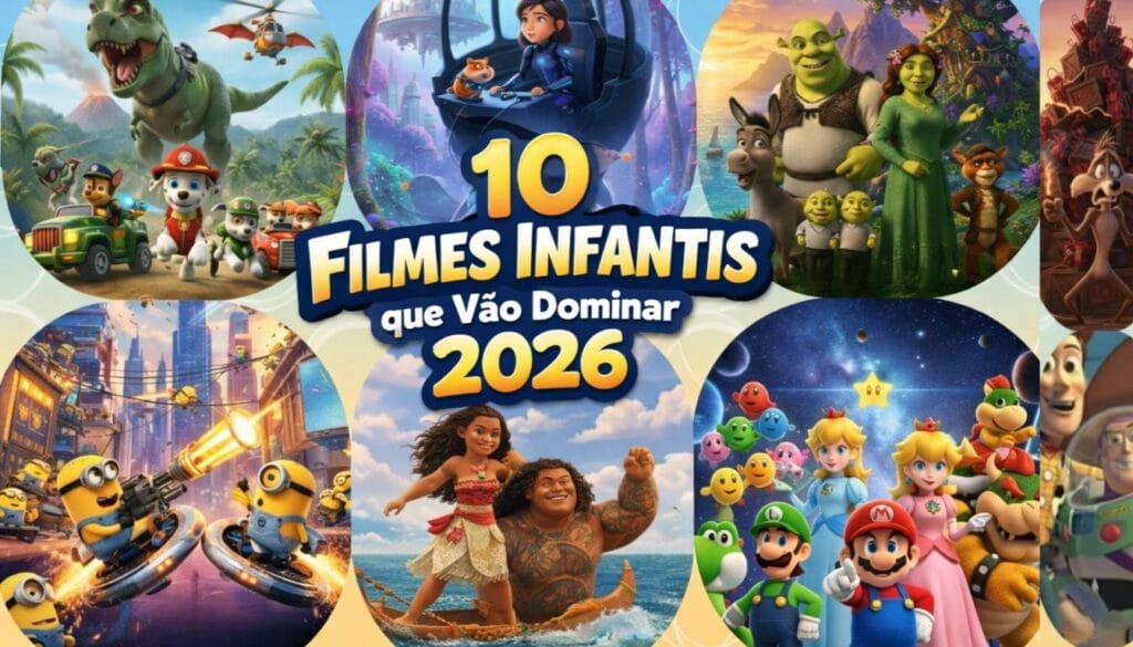 Os 10 Filmes Infantis que Vão Dominar 2026: O Guia Completo ...