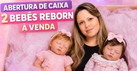 Abertura de Caixa: Dois Bebês Reborn à Venda!